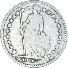 Coin, Switzerland, Franc, 1894, Paris, VF(20-25), Silver, KM:24