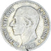 Coin, Spain, Alfonso XII, 50 Centimos, 1880, Madrid, VF(20-25), Silver, KM:685