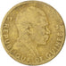 GUINEA, 5 Francs, 1959, KM #1, F(12-15), Aluminum-Bronze, 2.91