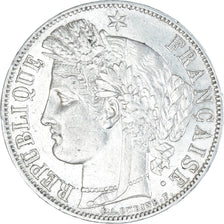 Coin, France, Cérès, 5 Francs, 1849, Paris, AU(50-53), Silver, KM:761.1