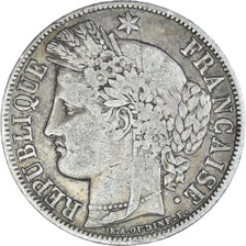 Coin, France, Cérès, 5 Francs, 1851, Paris, VF(30-35), Silver, KM:761.1
