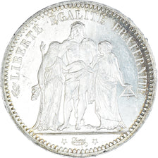 Coin, France, Hercule, 5 Francs, 1873, Paris, MS(60-62), Silver, KM:820.1