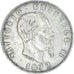 Coin, Italy, Vittorio Emanuele II, 5 Lire, 1872, Milan, VF(30-35), Silver