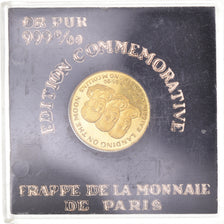 Vereinigte Staaten, Medaille, Landing on the Moon, History, 1969, STGL, Gold