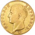 Moneda, Francia, Napoléon I, 40 Francs, AN 14, Torino, BC+, Oro, KM:664.2