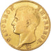 Moeda, França, Napoléon I, 40 Francs, AN 14, Torino, VF(30-35), Dourado