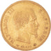 Moneta, Francia, Napoleon III, 10 Francs, 1855, Paris, MB+, Oro, KM:784.3