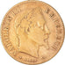 Munten, Frankrijk, Napoleon III, 10 Francs, 1864, Paris, FR+, Goud, KM:800.1