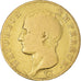 Moeda, França, Napoléon I, 40 Francs, AN 13, Paris, VF(20-25), Dourado