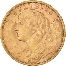 Moneta, Svizzera, 20 Francs, 1901, Bern, SPL-, Oro, KM:35.1