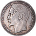 Moeda, França, Napoléon III, 5 Francs, 1852, Paris, VF(20-25), Prata
