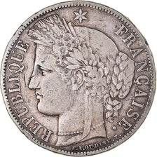 Coin, France, Cérès, 5 Francs, 1870, Paris, VF(30-35), Silver, KM:819