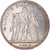 Moeda, França, Hercule, 5 Francs, 1876, Paris, AU(55-58), Prata, KM:820.1