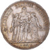 Monnaie, France, Hercule, 5 Francs, 1876, Paris, SUP, Argent, Gadoury:745a