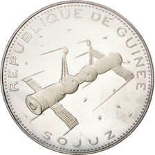 GUINEA, 250 Francs, 1970, KM #21, MS(63), Silver, 14.53