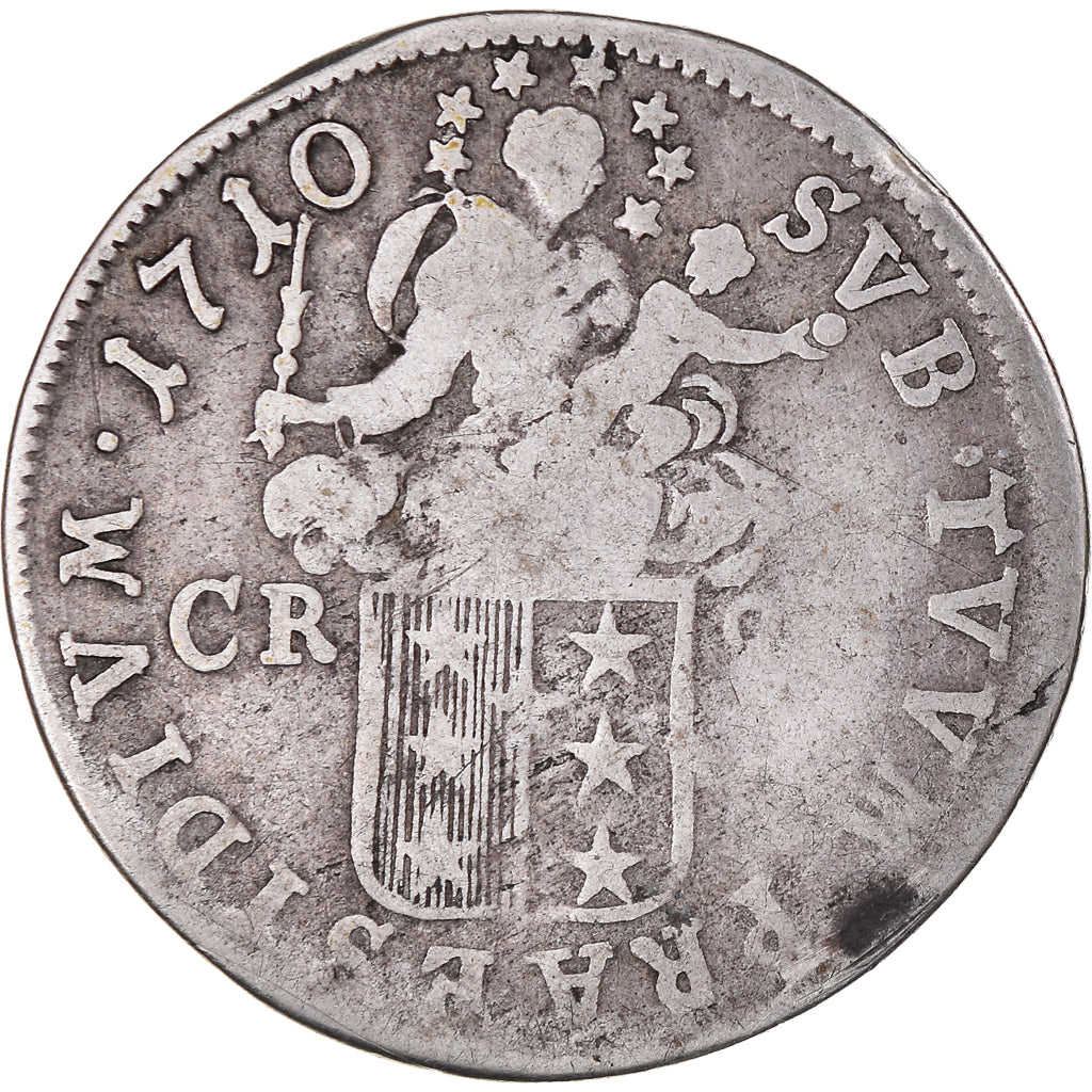 Moneta, Kantony Szwajcarskie, SITTEN, 20 Kreuzer, 1710, VF(20-25), Srebro, KM:28
