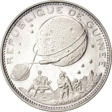 GUINEA, 250 Francs, 1970, KM #12, MS(63), Silver, 36, 14.43