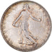 Coin, France, Semeuse, 2 Francs, 1916, Paris, MS(63), Silver, KM:845.1