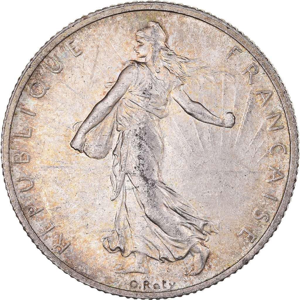 Monnaie, France, Semeuse, 2 Francs, 1917, Paris, SUP+, Argent, Gadoury:532