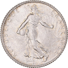 Coin, France, Semeuse, Franc, 1920, Paris, MS(63), Silver, KM:844.1, Gadoury:467