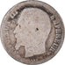 Monnaie, France, Napoleon III, Franc, 1858, Paris, AB+, Argent, Gadoury:460