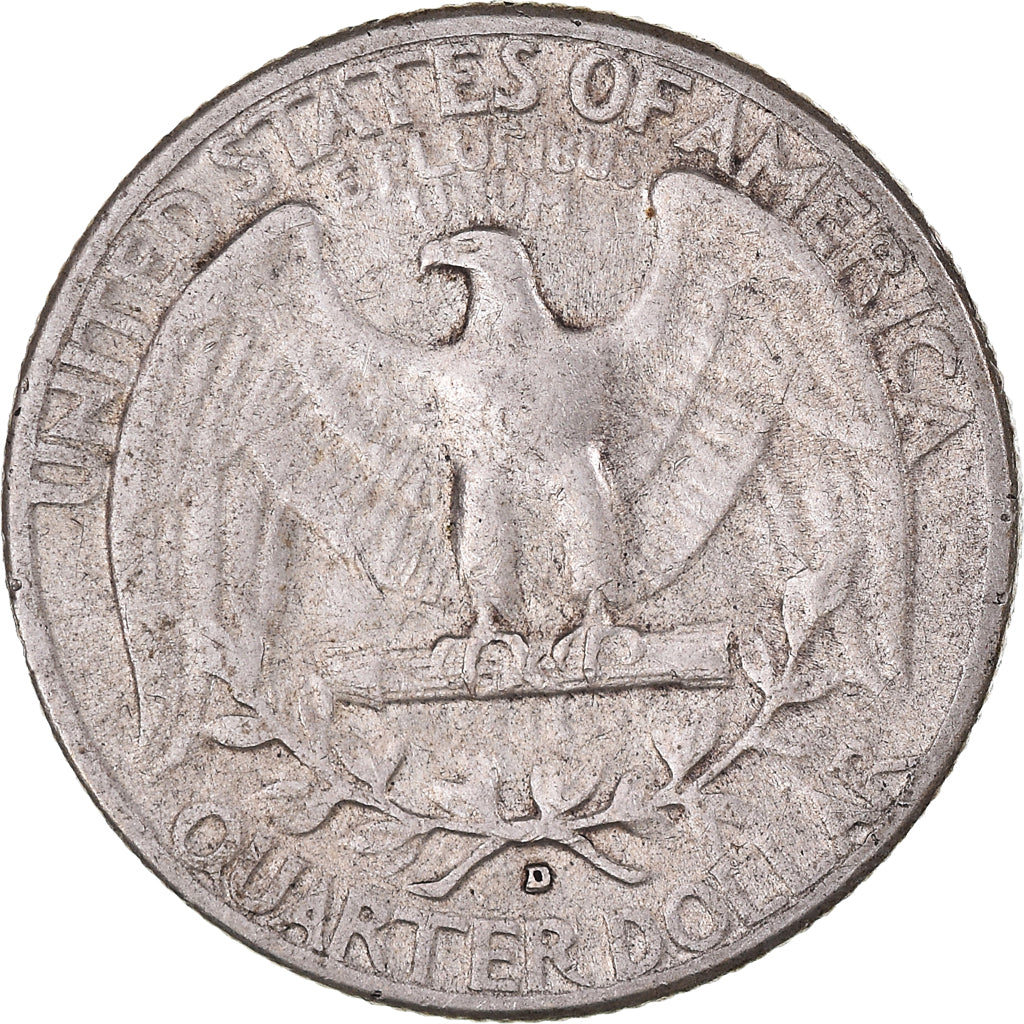 Coin, United States, Washington Quarter, Quarter, 1947, U.S. Mint, Denver