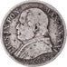 Moneta, STATI ITALIANI, PAPAL STATES, Pius IX, Lira, 1867, Roma, MB, Argento