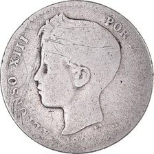 Moneda, España, Alfonso XIII, Peseta, Uncertain date, Madrid, BC, Plata, KM:706