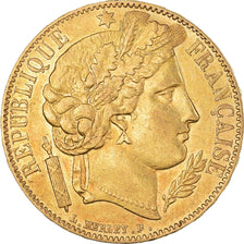 Moneta, Francia, Cérès, 20 Francs, 1850, Paris, BB+, Oro, KM:762, Gadoury:1059