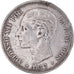 Monnaie, Espagne, Alfonso XII, 5 Pesetas, 1877, Madrid, TB+, Argent, KM:676