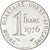 Moneta, Stati dell'Africa occidentale, Franc, 1976, SPL, Acciaio, KM:E8