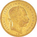 Münze, Ungarn, Franz Joseph I, 8 Forint 20 Francs, 1873, VZ, Gold, KM:455.1