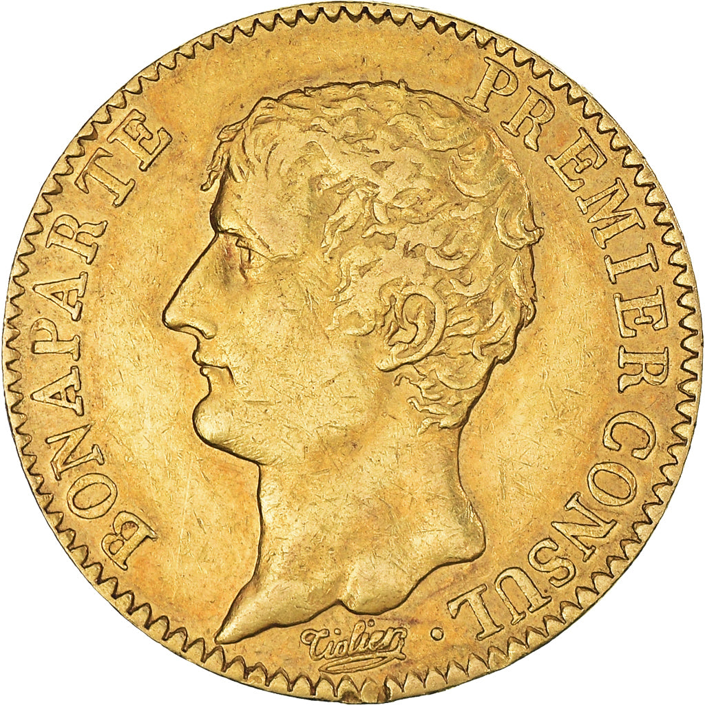 Moneta, Francia, Napoléon I, 20 Francs, An XI, Paris, BB+, Oro, KM:651