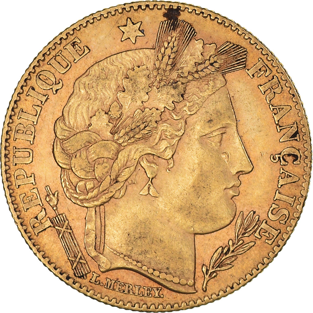 Monnaie, France, Cérès, 10 Francs, 1899, Paris, TTB+, Or, KM:830, Le