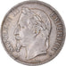 Munten, Frankrijk, Napoléon III, 5 Francs, 1867, Paris, ZF, Zilver, KM:799.1