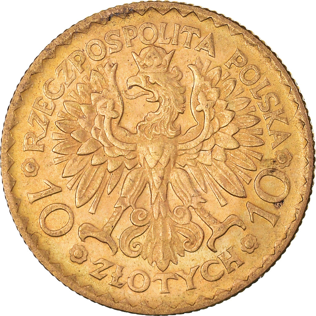 Monnaie, Pologne, 10 Zlotych, 1925, Warsaw, SPL+, Or, KM:32