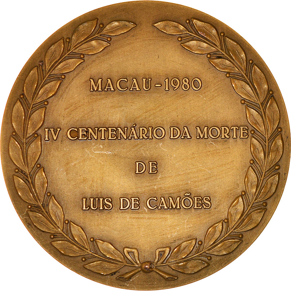 Portogallo, medaglia, Macau, IV Centenarion da Morte de Luis de Camoes, 1980