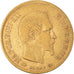 Münze, Frankreich, Napoleon III, 10 Francs, 1858, Paris, S+, Gold, KM:784.3