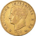 Moneta, DEPARTAMENTY WŁOSKIE, KINGDOM OF NAPOLEON, Napoleon I, 40 Lire, 1810