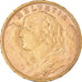 Monnaie, Suisse, 20 Francs, 1916, Bern, SPL, Or, KM:35.1