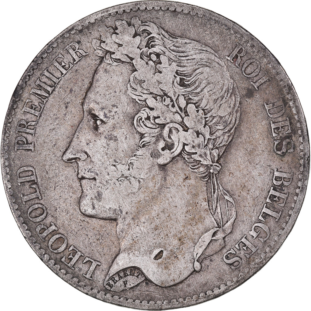 Coin, Belgium, Leopold I, 5 Francs, 5 Frank, 1849, VF(30-35), Silver, KM:3.2