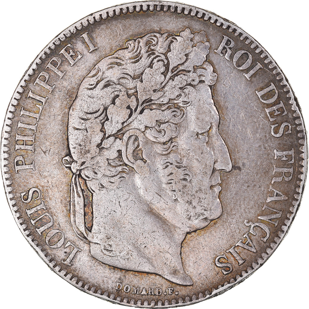 Coin, France, Louis-Philippe, 5 Francs, 1833, La Rochelle, VF(30-35), Silver