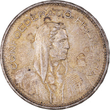 Coin, Switzerland, 5 Francs, 1965, Bern, EF(40-45), Silver, KM:40