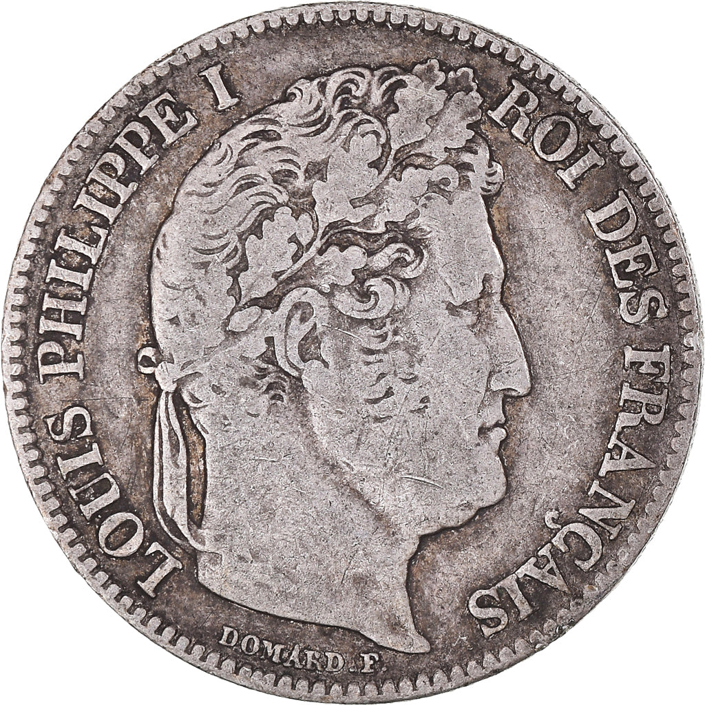 Coin, France, Louis-Philippe, Franc, 1847, Paris, VF(20-25), Silver, KM:748.1