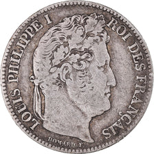Coin, France, Louis-Philippe, Franc, 1847, Paris, VF(20-25), Silver, KM:748.1