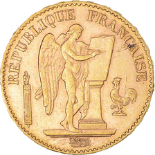 Monnaie, France, Génie, 20 Francs, 1887, Paris, TTB+, Or, Gadoury:1063, KM:825