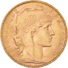 Münze, Frankreich, Marianne, 20 Francs, 1906, Paris, VZ, Gold, KM:847