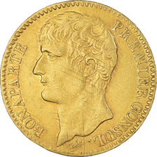 Coin, France, Napoleon I, 40 Francs, An XI, Paris, Without olive, EF(40-45)