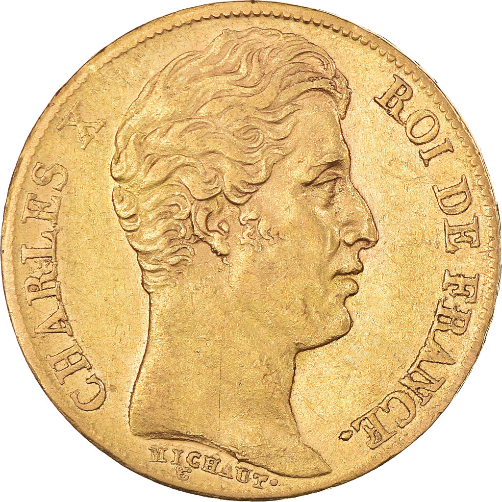 Monnaie, France, Charles X, 20 Francs, 1825, Paris, TTB+, Or, Gadoury:1029