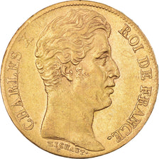 Monnaie, France, Charles X, 20 Francs, 1825, Paris, TTB+, Or, Gadoury:1029